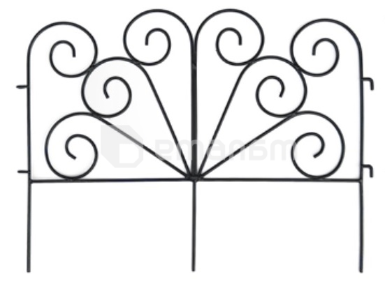 ღობე ბაღის 7835 74x35 სმ