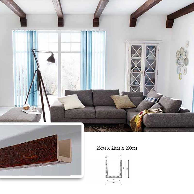 პოლიურეთანის დეკორაციული კოჭი