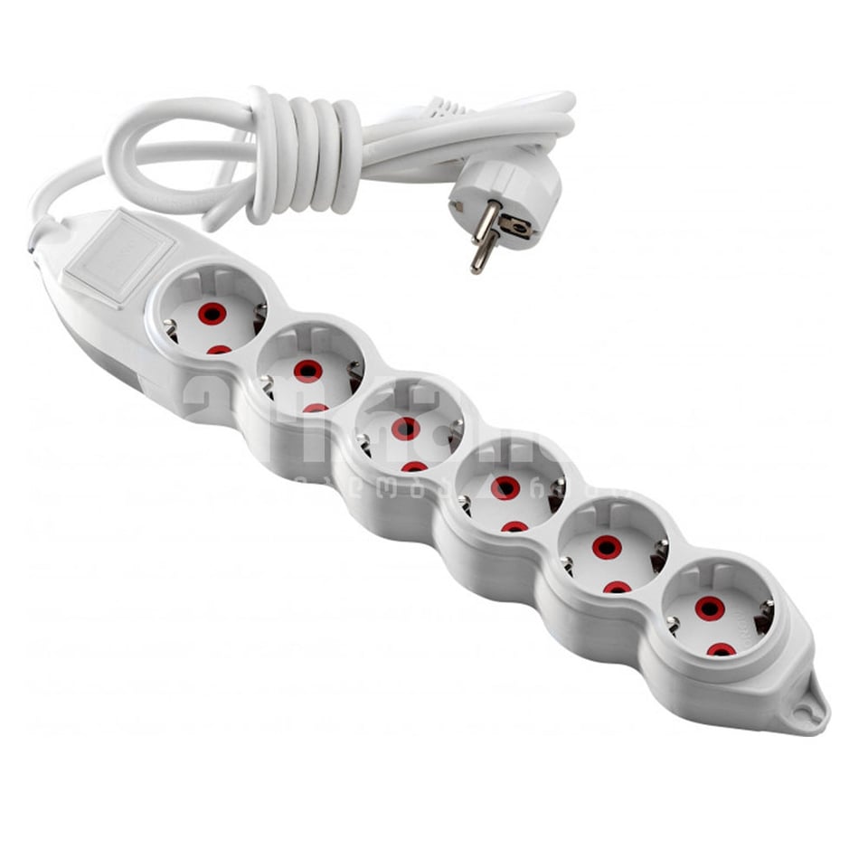 დამაგრძელებელი 6-იანი დამიწებით 5 მ(3*1)ORION-150-010001-615