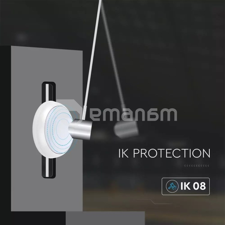 სანათი მზის პანელით და პულტით V-TAC LED Solar 7613 IP65 3in1 15W