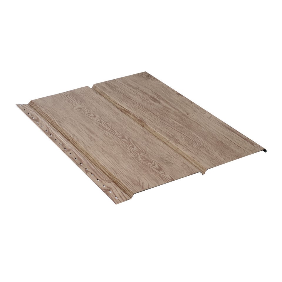 230-იანი ფერადი თუნუქის საიდინგი 0.50X551 ხაოიანი WOOD LIGHTER NOVA