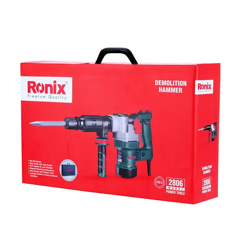 ელექტრო სანგრევი ჩაქუჩი Ronix-2806 950w 10J