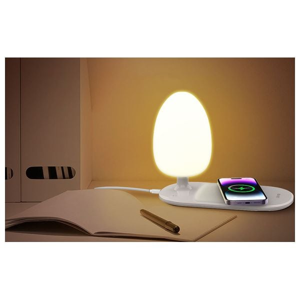 უკაბელო დამტენი მაგიდის სანათი LDNIO 15W Y3