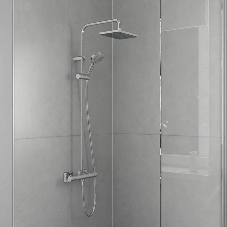 საშხაპე სისტემა შემრევით Hansgrohe 26286000