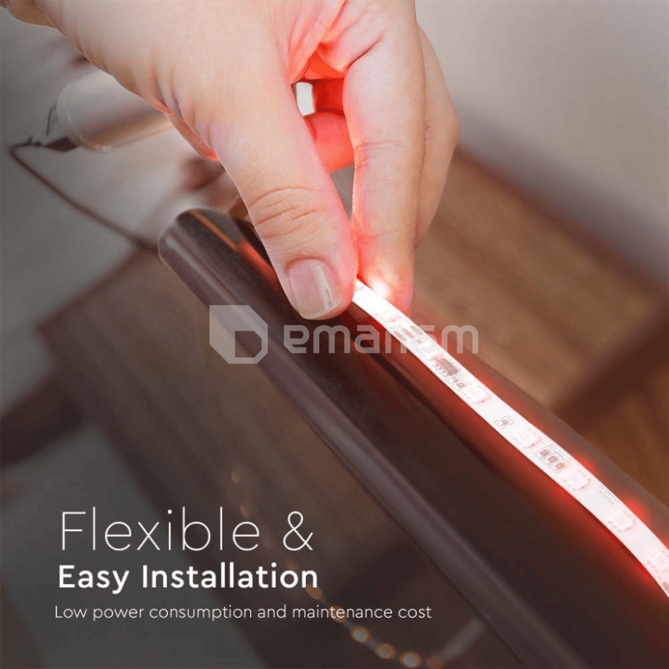 ლენტი LED V-TAC 5050 60 MAGIC RGB IP65 24V 23146