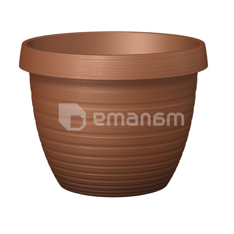 ეზოს პლასტმასის ქოთანი Scheurich 30/270 Country Star TERRACOTTA