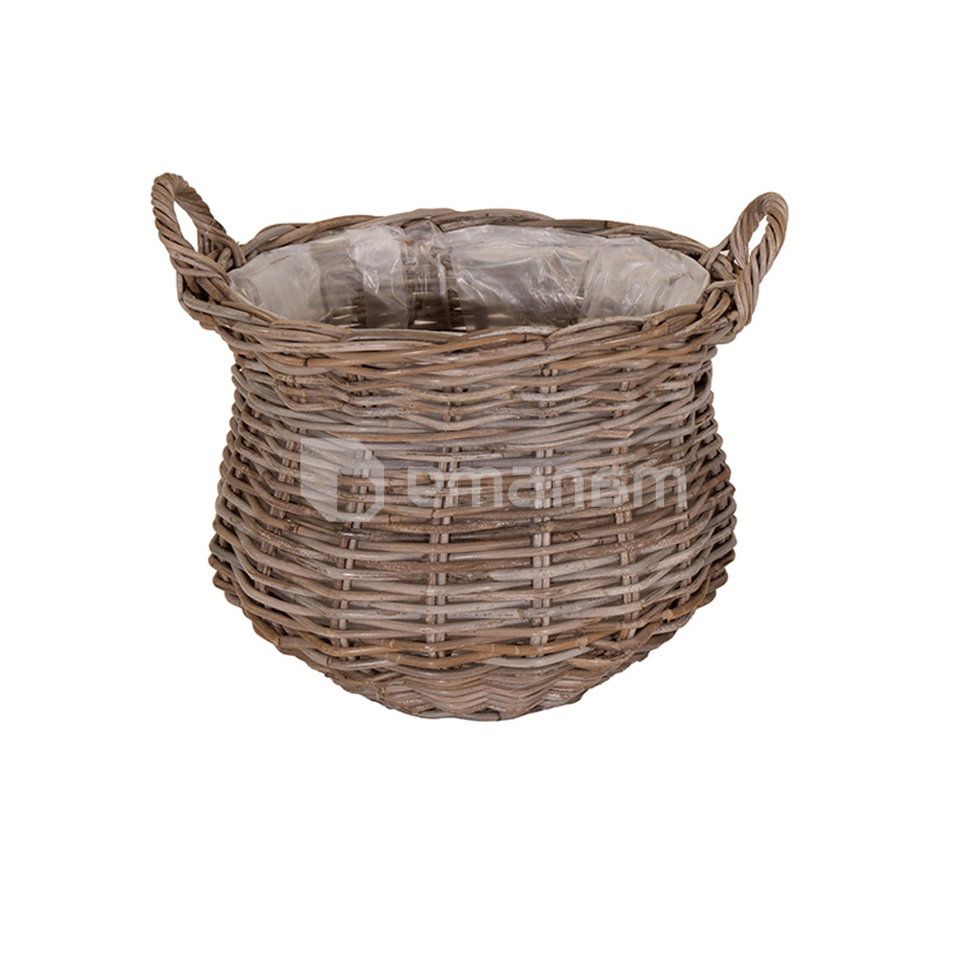 ქოთანი დაწნული Mega Collections Liv Curved Basket -F- D35H30