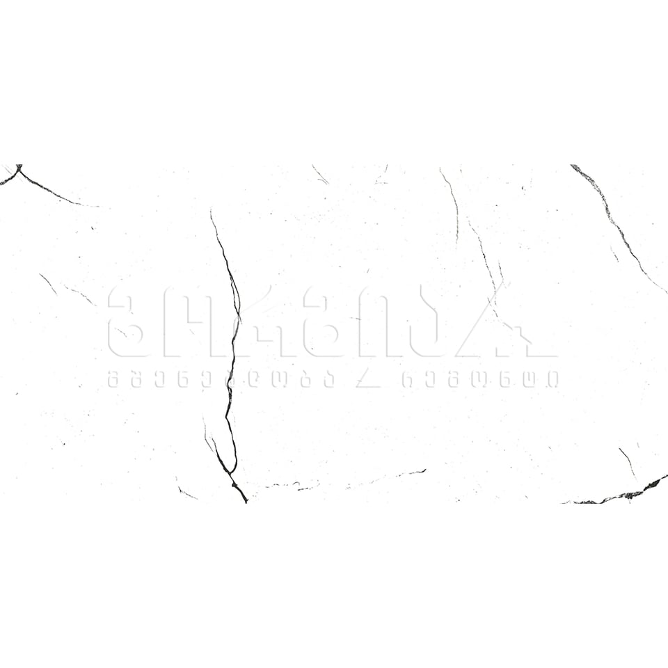 კაფელი Marble White Glossy 30*60