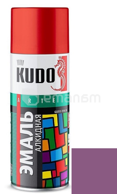 ემალი უნივერსალური Kudo KU-1015 Ral 4001 იისფერი 520 მლ