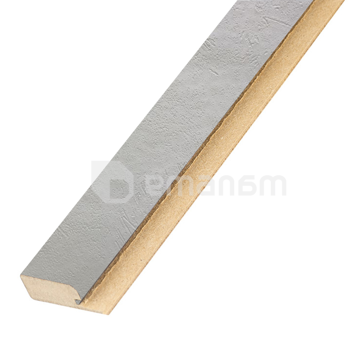 თამასა საწყისი Super Profil MDF 1234 თეთრი ცემენტი 2800x34x12 მმ
