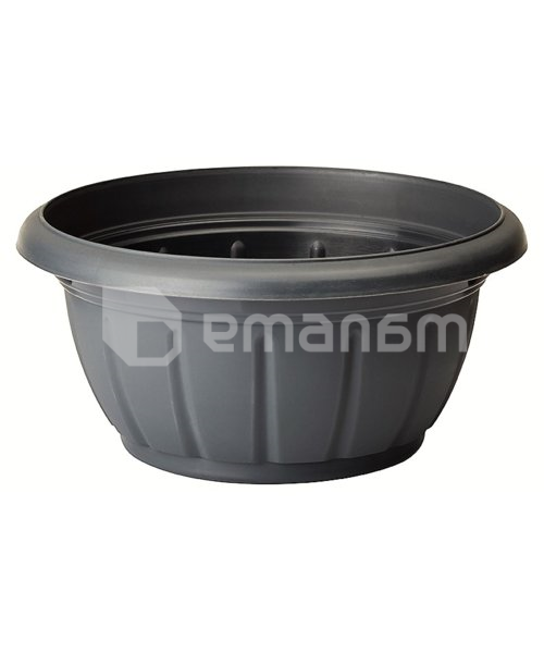 პლასტმასის ქოთანი FORM PLASTIC Elba Misa VERONA 0410-014Ø26 ანტრაციტი