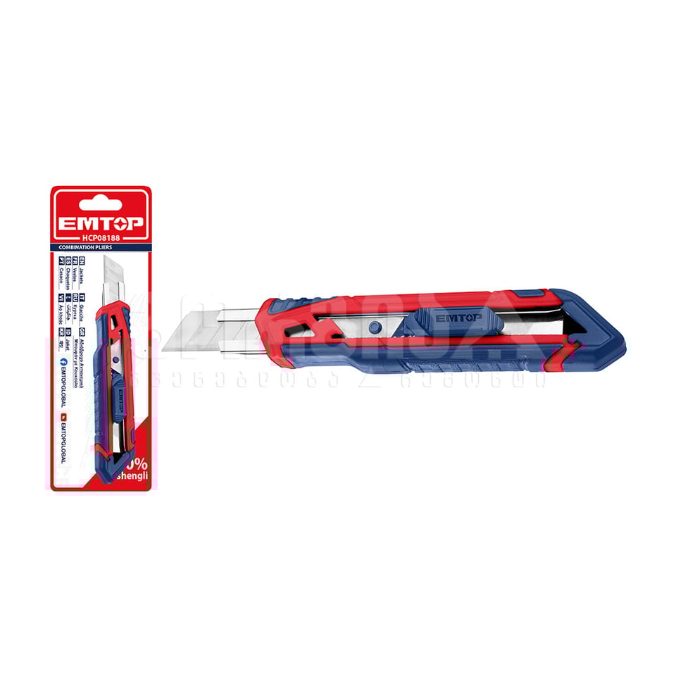 საკანცელარიო დანა 18x100მმ Emtop-ESNK18102