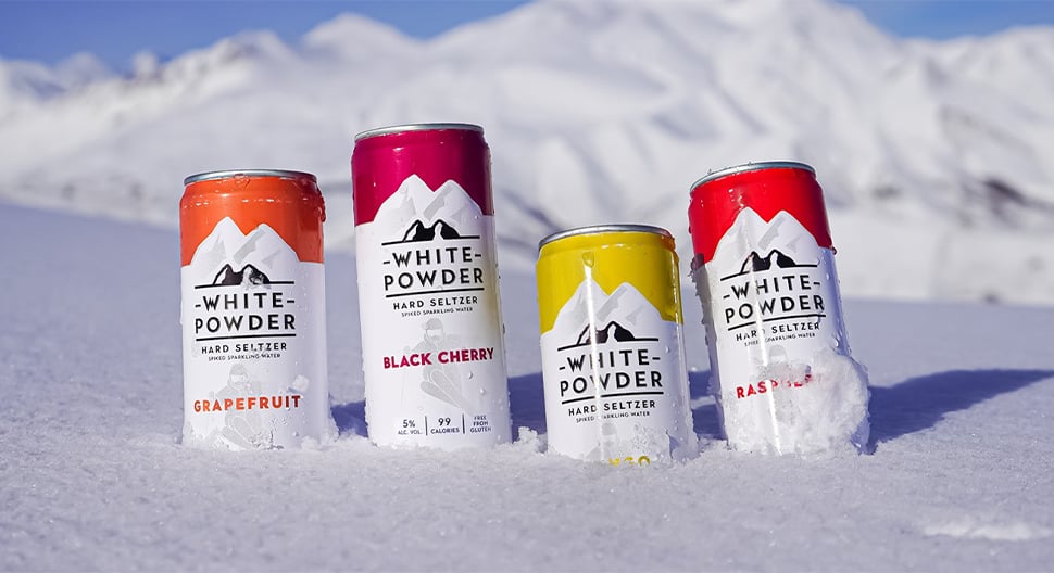 White Powder® Hard Seltzer – გაზირებული, ალკოჰოლური სასმელი ხილის არომატით