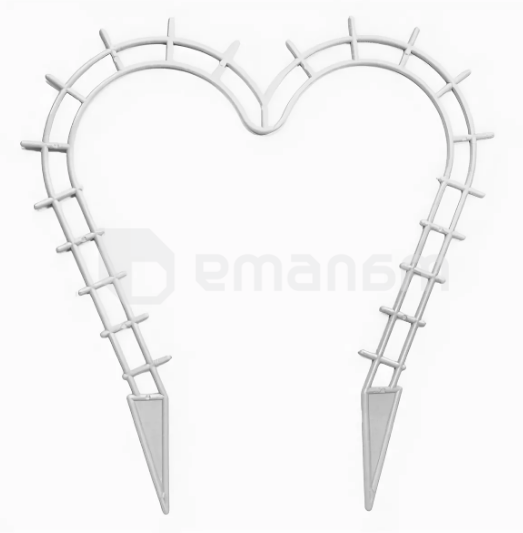 საყრდენი ყვავილების გული 670