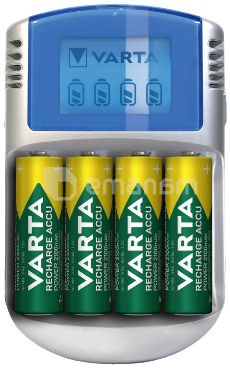 დამტენი Varta 4 2600mAh AA 12v usb
