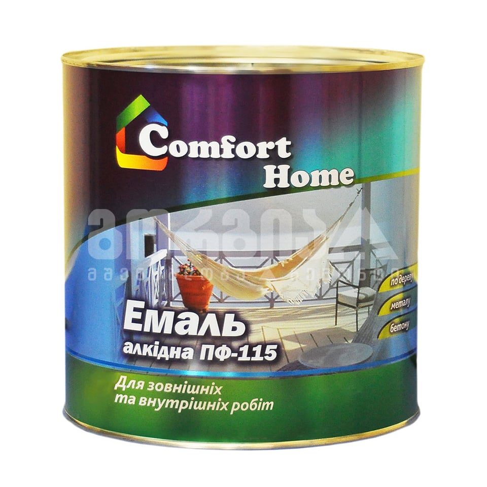 ემალის საღებავი ПФ115 ლურჯი 2.6კგ  COMFORT HOME