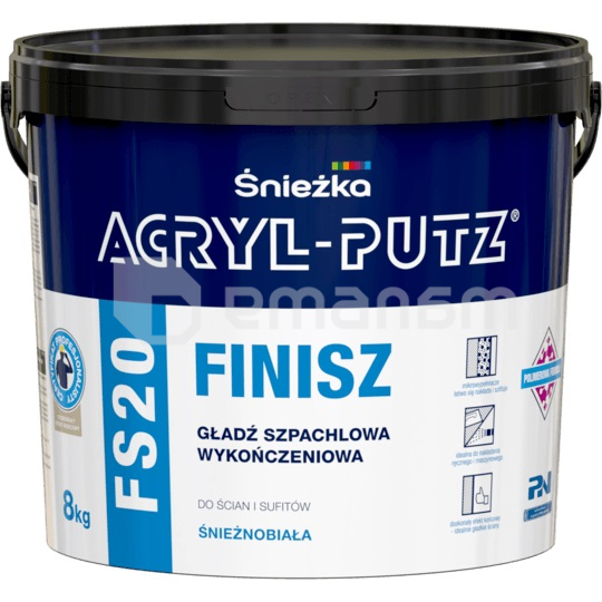 ფითხი Sniezka Acryl Putz Finisz FS20 8 კგ