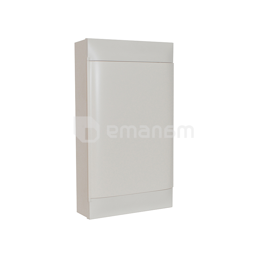 გამანაწილებელი ფარი Legrand Practibox S 36 გამანაწილებელი ფარი 36 მოდული თეთრი კარებით გარე მონტაჟის