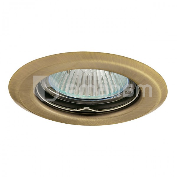 წერტილოვავი სანათი Kanlux ბრინჯაო ARGUS CT-2114-BR/M GX5.3 1x MAX 10W