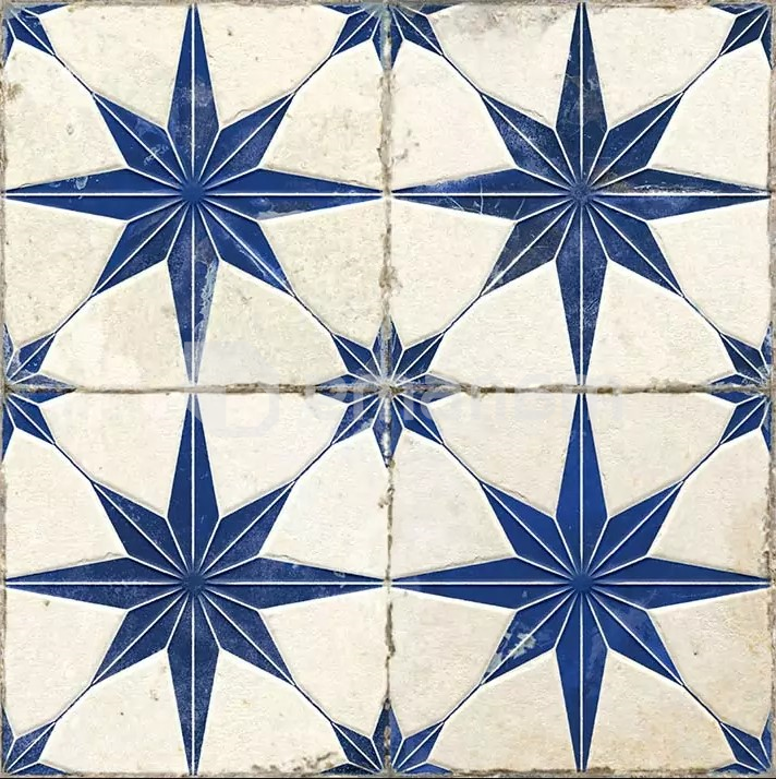 ფილა იატაკის Practika Star Blue Gres 450x450 მმ