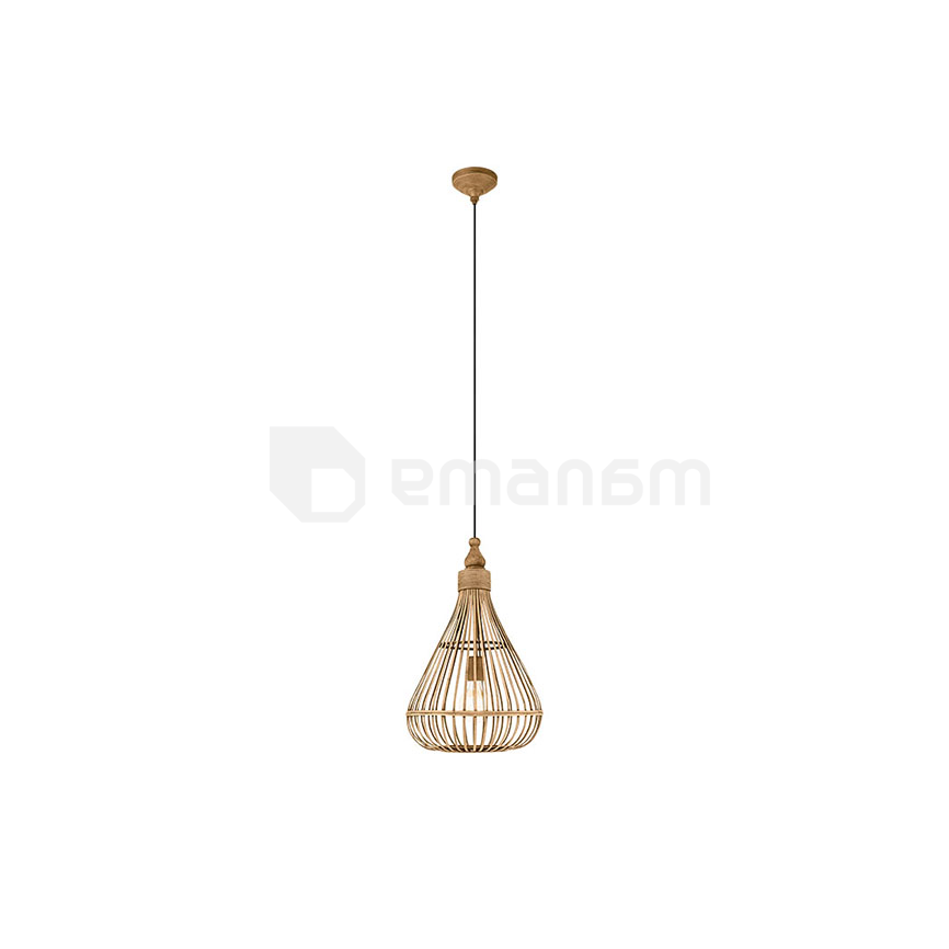 საკიდი EGLO 49772 AMSFIELD Ø350 E27 bamboo