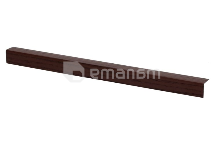 დეკორატიული კუთხე Salag PVC 25x25x2900 მმ წითელი ხე