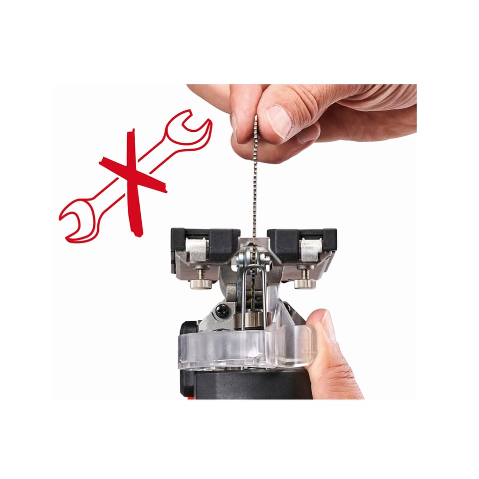 ბეწვა ხერხი 18V, 135მმ (ელემენტის გარეშე) EINHELL