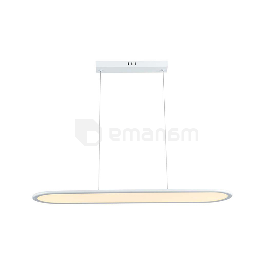 ჭაღი LED V-TAC 24W 4000K 3000Lm თეთრი ფერი 10047