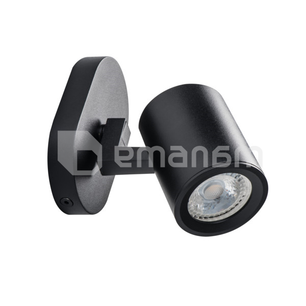 სანათი სპოტი Kanlux LAURIN EL-1O B 29121 GU10 1x MAX 35W