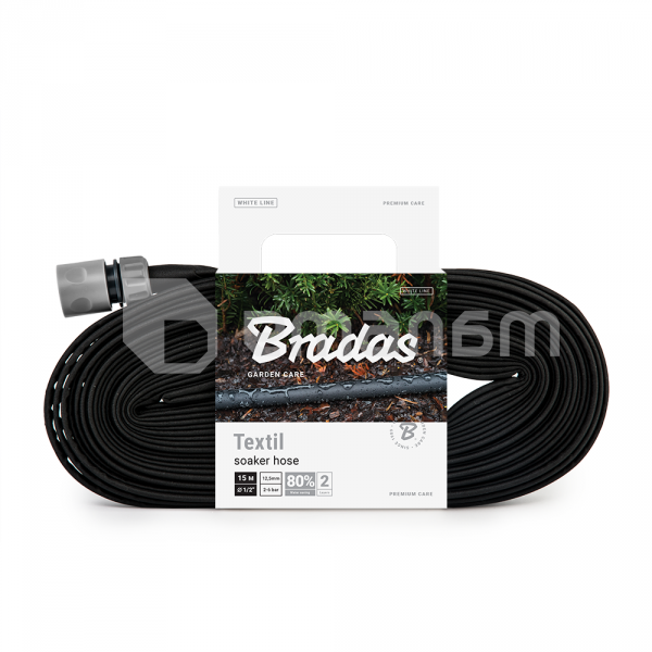 შლანგი ჟონვადი Bradas Soaker Textil Hose WSTH15 15 მ