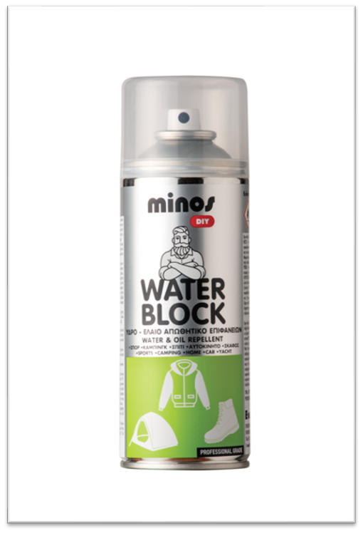 წყლისა და ზეთის ამრეკლი საშუალება MINOS WATER BLOCK