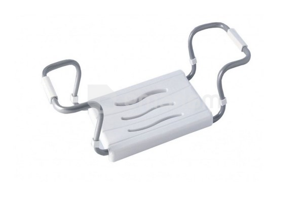 დასაჯდომი აბაზანის P. NOVA BATHTUB SEAT STEEL, WHITE