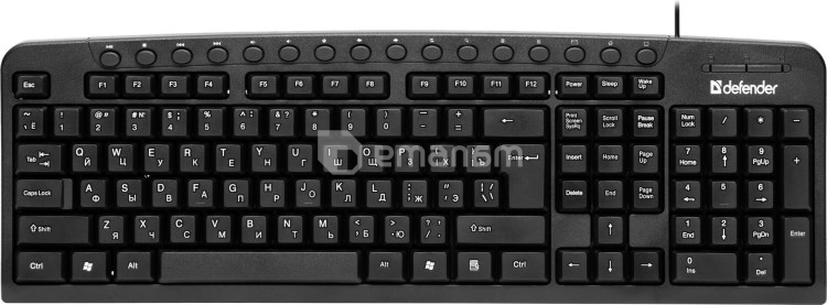 კლავიატურა Defender 14.5x2.2x43.8