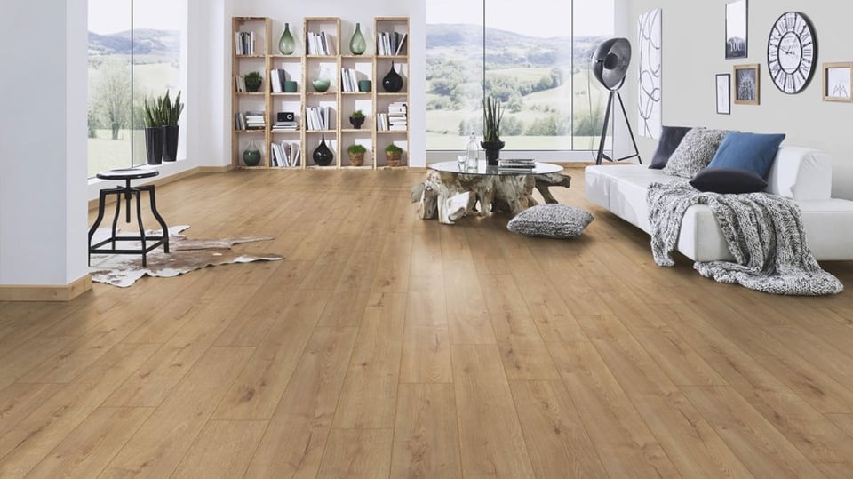 ლამინატი UltraDecor Floordreams Vario მუხა intenso Dark 1285x192x12 AC5/33 4V