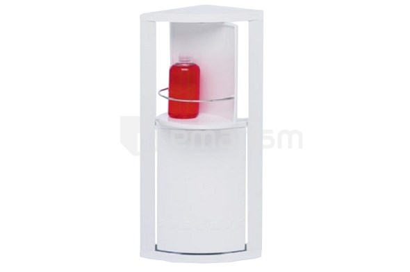 თარო P. NOVA, R.CORNER CADDY, 2 SHELVES WHITE