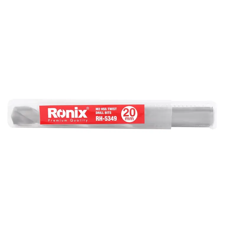 HSS მეტალის ბურღი Ronix RH-5349, 20 მმ