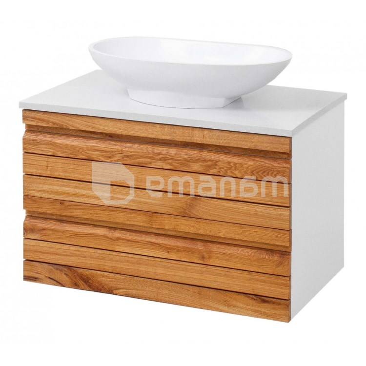 ტუმბო დასაკიდი კომპლექტში ხელსაბანით Sanservice Eko-60