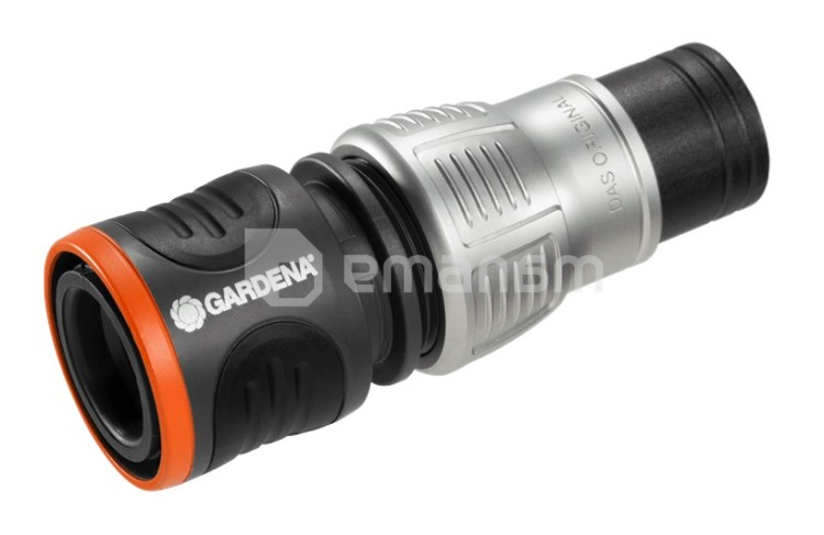 კონექტორი ავტოშეჩერებით Gardena Premium 18253-20 1/2" - 5/8"