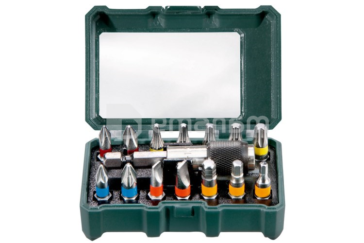 ბიტების ნაკრები Metabo SP 15 ც (626703000)