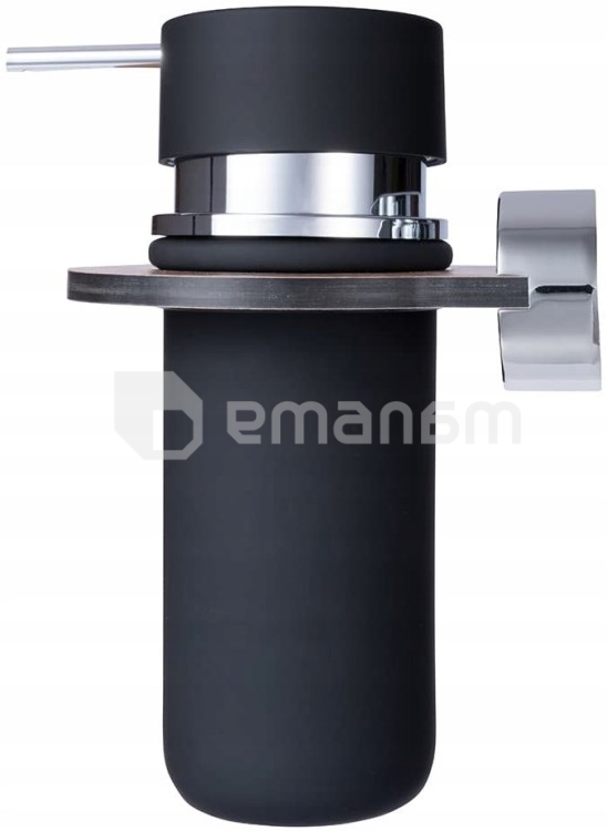 თხევადი საპნის დისპენსერი Bisk Bergen ქრომი/ხე