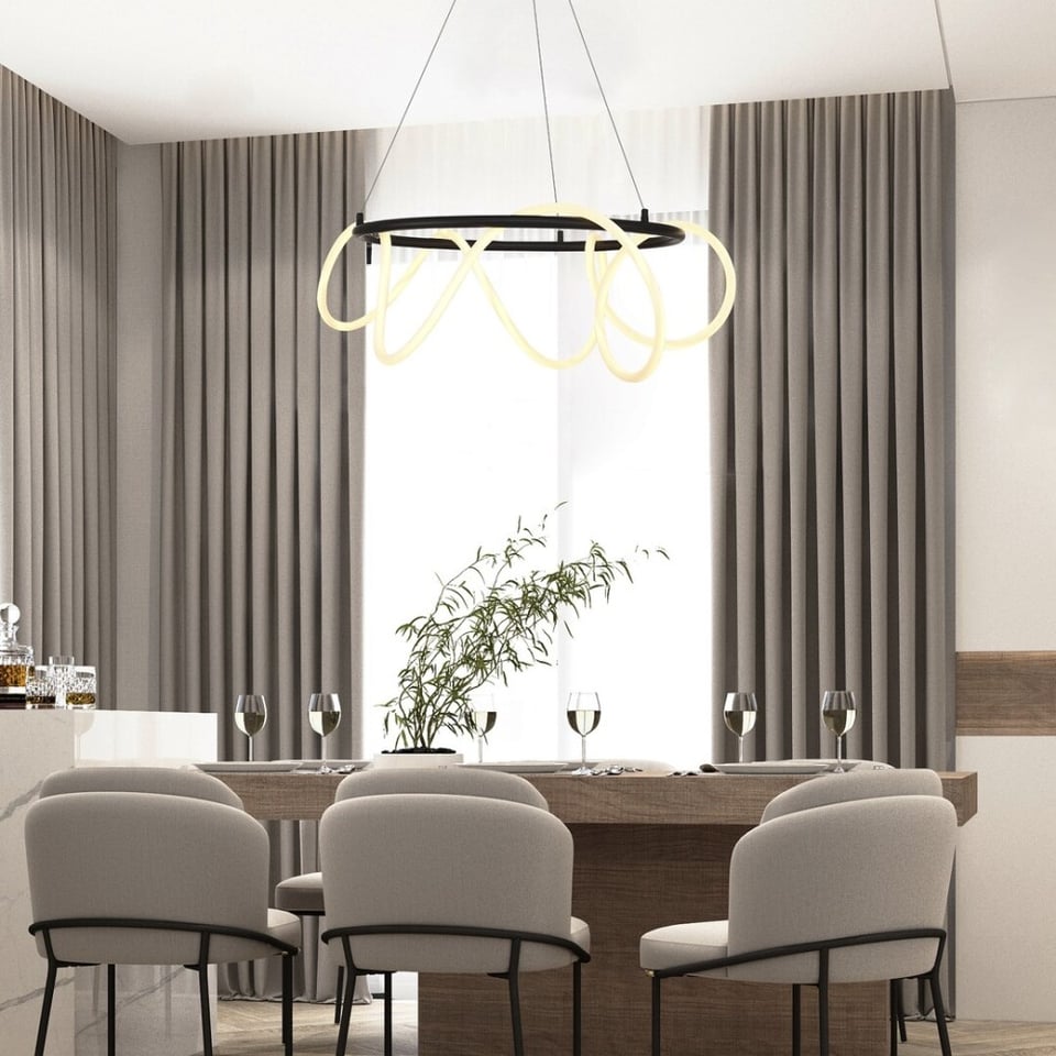 საკიდი Rabalux Montema LED 54W 72191 შავი