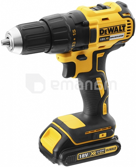 აკუმულატორის დრელი-სახრახნისი DeWalt DCD777S2T-QW 18V