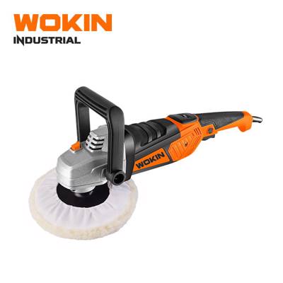 პოლირების აპარატი Wokin 783910, ANGLE POLISHER 1400W, 180mm, 3300Rpm, Black/Orange 