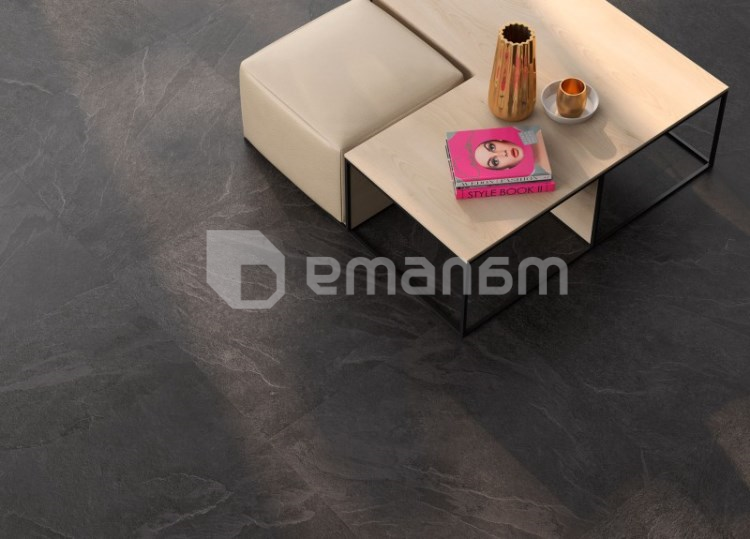 კერამოგრანიტი Emotion Ceramics Aura Antracita 605x605 მმ
