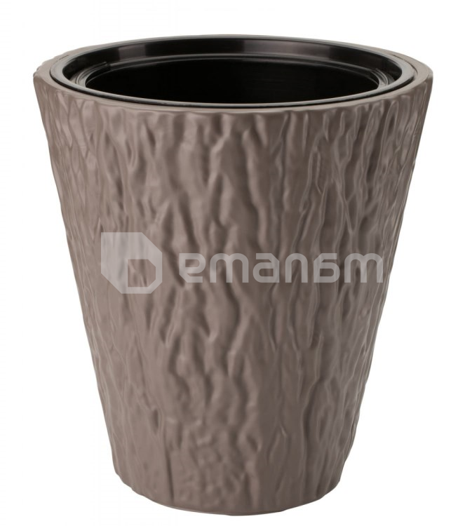 ქოთანი ყვავილის Form-Plastic Kora 40 brownie