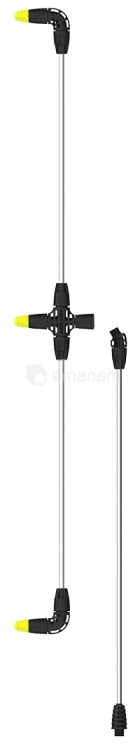 შტანგა 3 ფრქვევანით Marolex L008.101 90 სმ