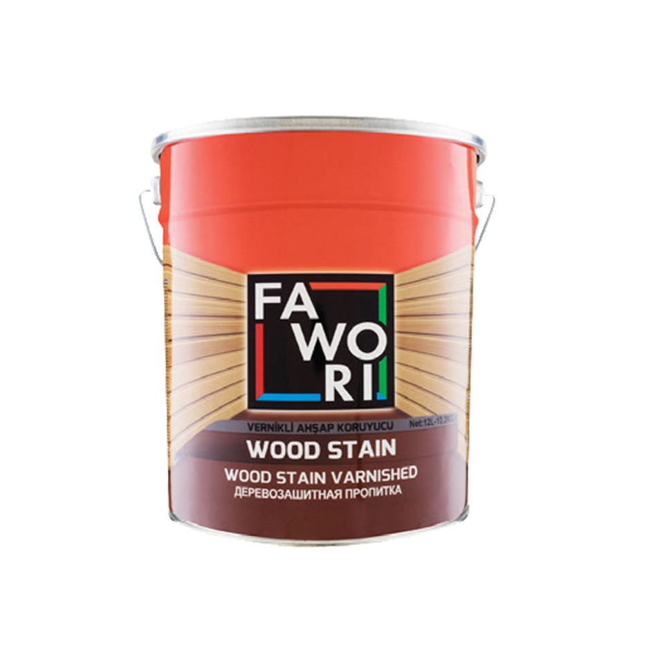 0,75ლტ ხის ლაქი კაკლის ფერი FWR WOOD STAIN CEVIZ  0.75LT