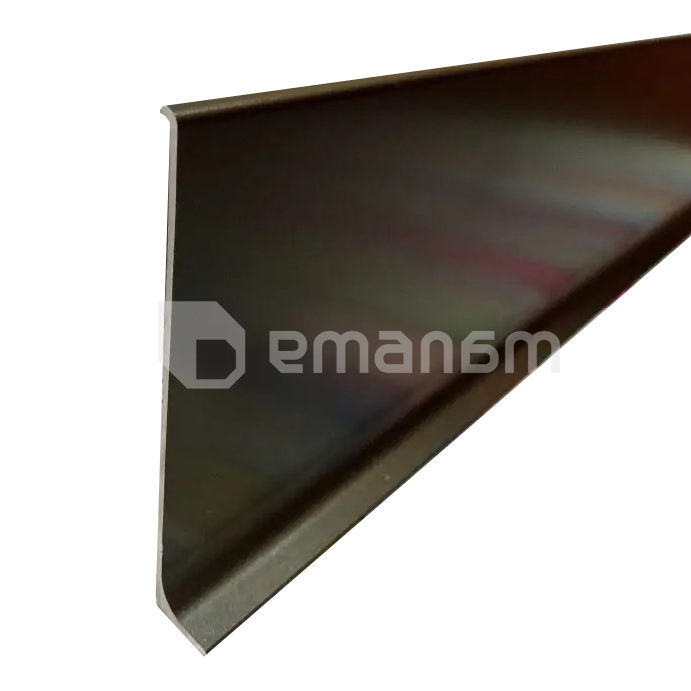 პლინტუსი ალუმინის Profil Center LED Best Deal 3/80 2500x80x10.3 მმ შავი