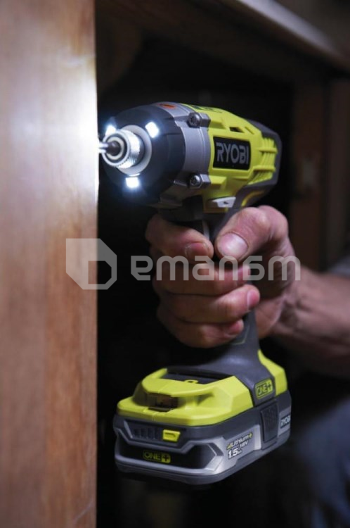 სახრახნისი დარტყმითი აკუმულატორის კარკასი Ryobi RID1801M-0 ONE+ 18V