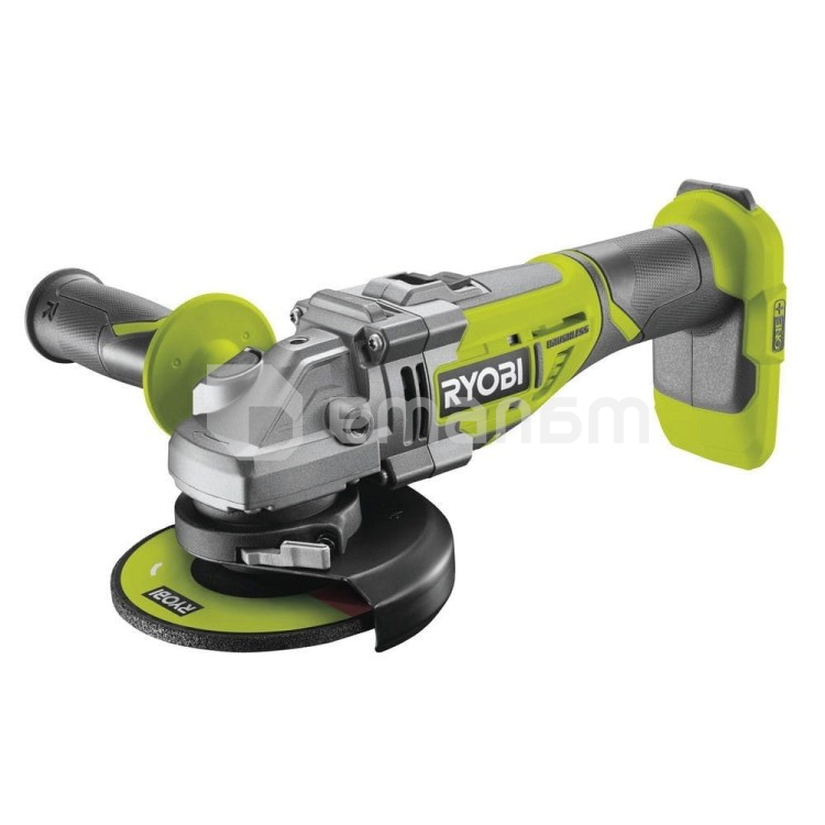 კუთხის სახეხი მანქანა აკუმულატორის Ryobi R18AG7-0 ONE+ 18V